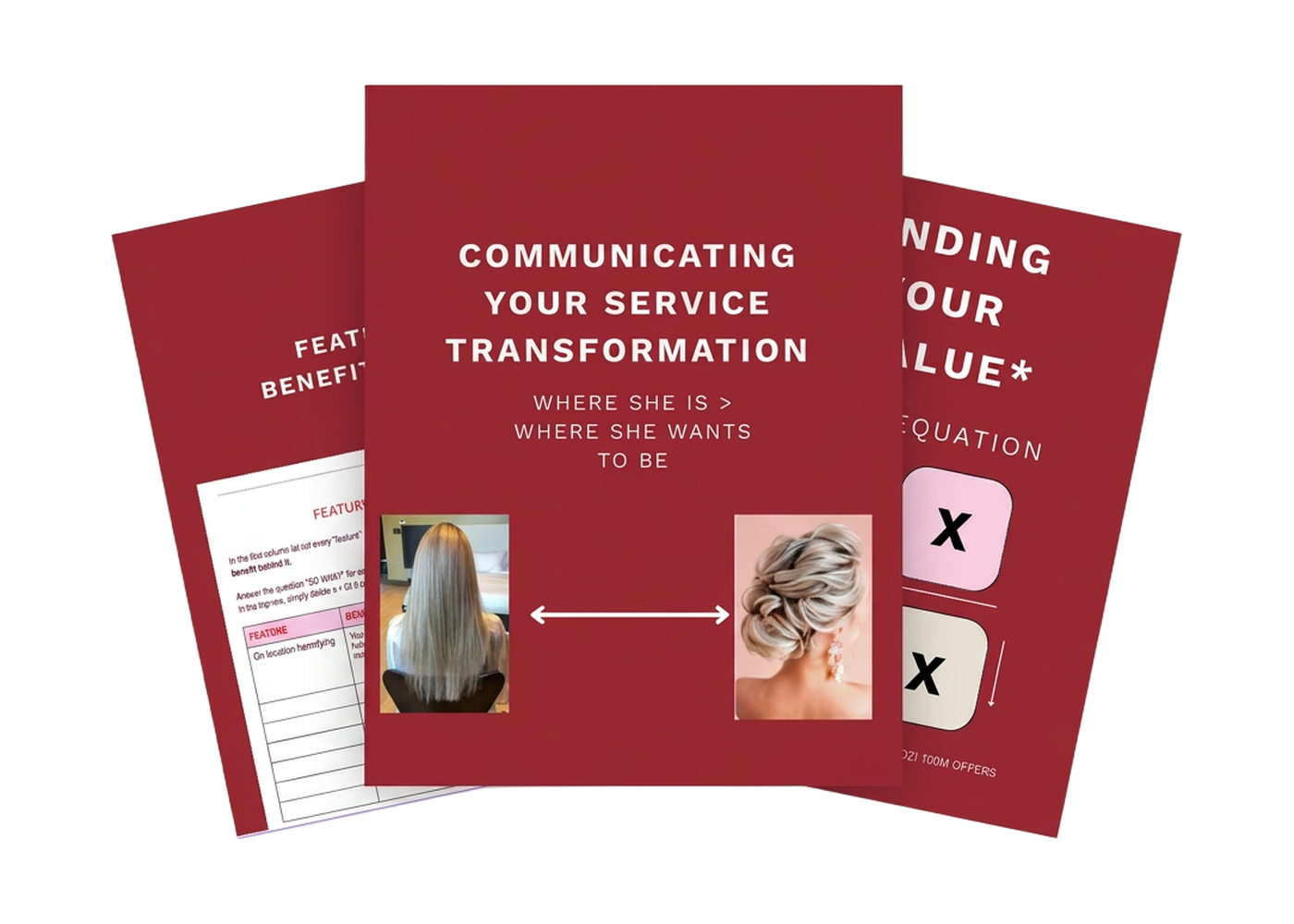 The communicating your service transformation worksheets